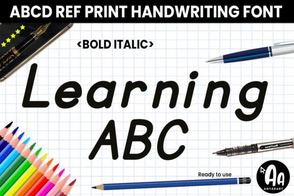 Abcd Ref Bold Italic: A Premium Display Typeface for Creative Makers