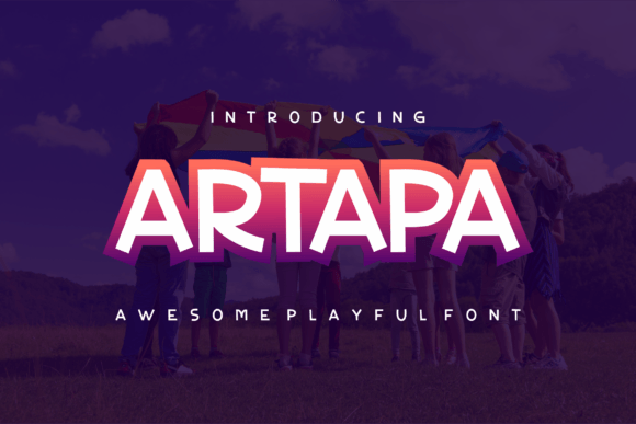Artapa: A Whimsical Display Font for Creative Projects