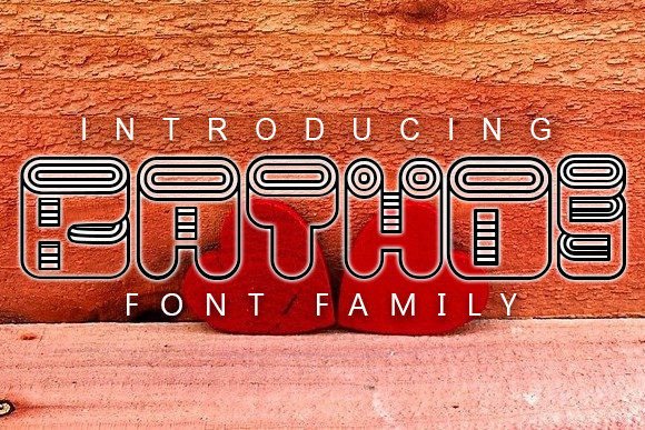 Bathos: The Bold Display Font for Handmade Branding