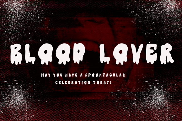 Blood Lover: The Spooky Display Font for Halloween Crafts