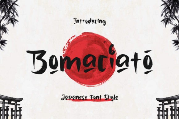 Bomaciato: A Modern Brush Font for Bold Branding