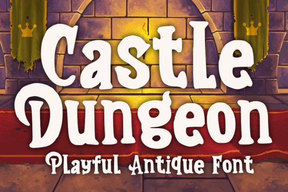 Castle Dungeon: A Medieval Display Font for Bold Branding