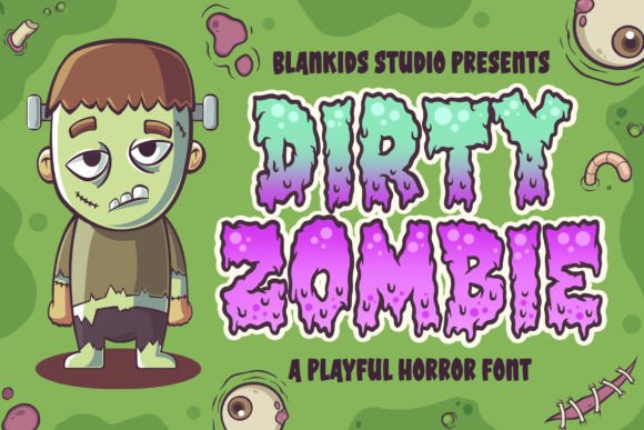 Dirty Zombie: The Spooky Display Font for Your Halloween Shop