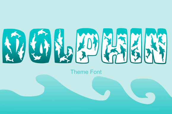 Dolphin: A Playful Display Font for Modern Editorial Design
