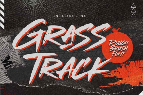 Grasstrack Font for Creative and Editorial Design