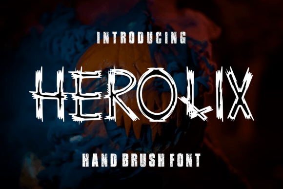 Herolix: A Modern Display Font for Creative Makers