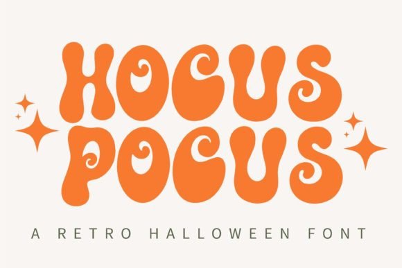 Hocus Pocus: The Retro Display Font for Groovy Editorial Design