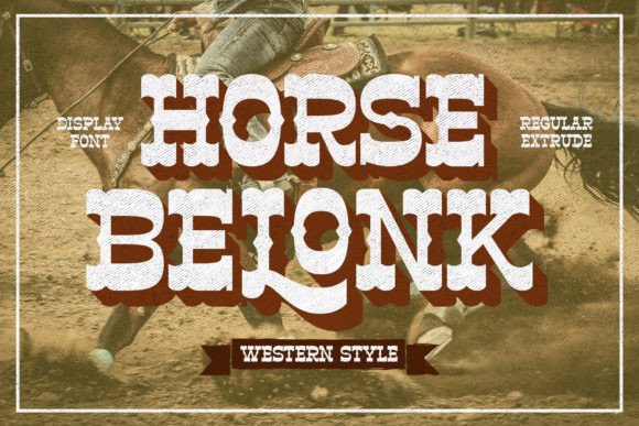 Horse Belonk: A Vintage Font for Modern Editorial Design