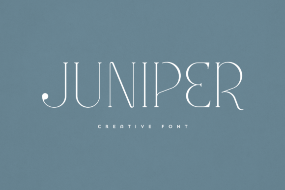 Juniper: The Elegant Display Font for Memorable Branding