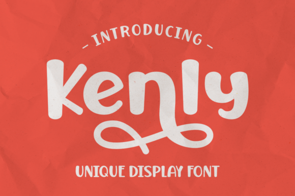 Kenly: A Friendly Display Font for Modern Web Design