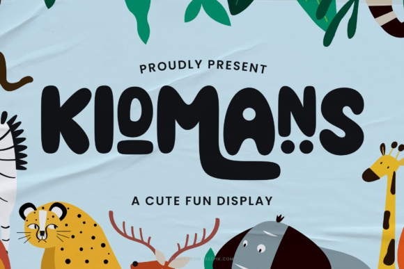 Kidmans Display Font for Creative and Editorial Design