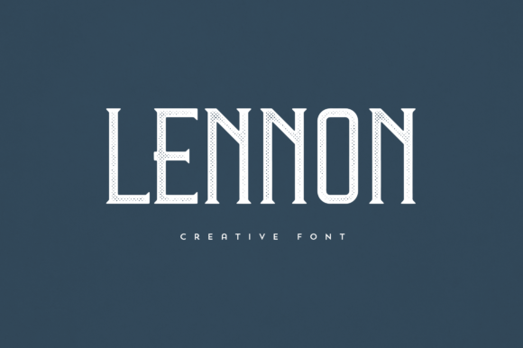 Lennon: The Elegant Display Font for Modern Digital Branding