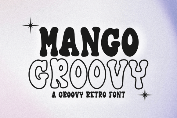 Mango Groovy: The Retro Display Typeface for Bold Editorial Design
