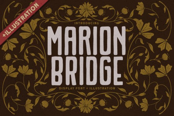 Marion Bridge Font for Vintage-Inspired Design Projects