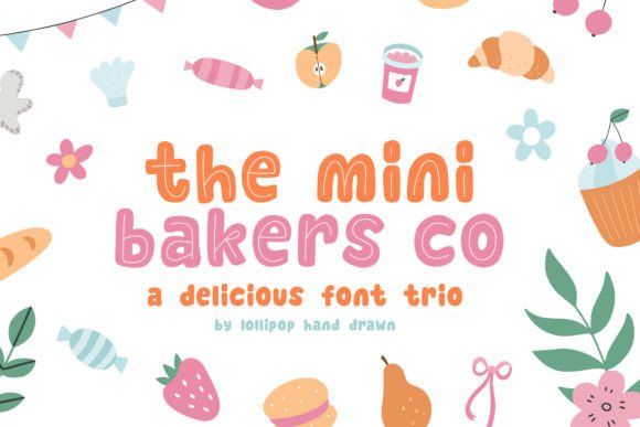 Mini Bakers Co: The Bold Display Font for Playful Branding