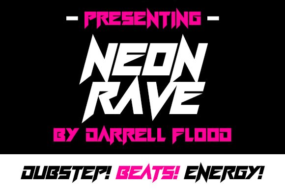 Neon Rave Font for Modern Business Branding