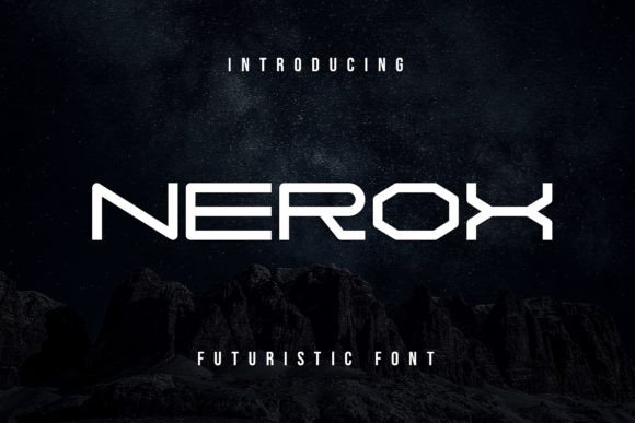 Nerox: The Modern Display Typeface for Elevated Editorial Design