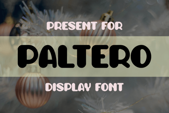 Paltero Font Download for Creative Projects