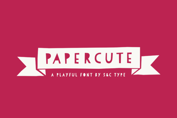 Papercute: The Perfect Hand-Drawn Display Font for Digital Brands