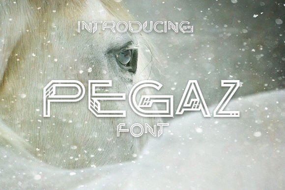 Pegaz: A Futuristic Display Font for Modern Web Design