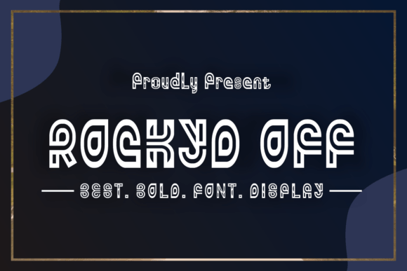 Rockyd Off: The Display Font That Elevates Campaign Impact