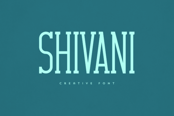 Shivani: The Elegant Display Font for Unique Branding Projects