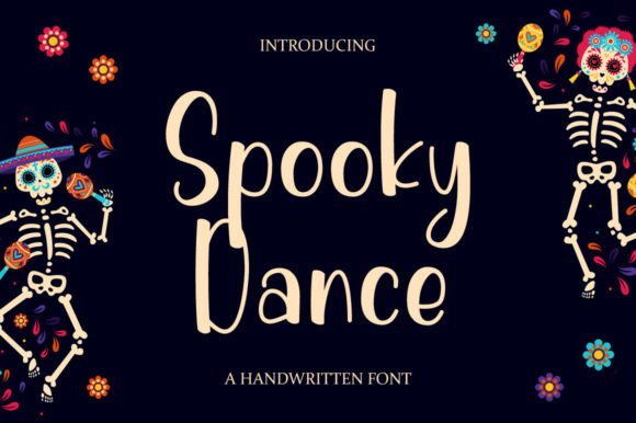 Spooky Dance: The Handwritten Display Font for Editorial Design