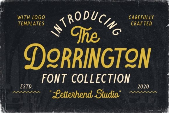 The Dorrington Trio: A Stylish Font for Bold Campaigns