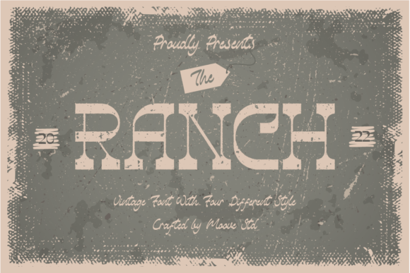 The Ranch Duo: A Bold Font for Your Brand's Visual Upgrade