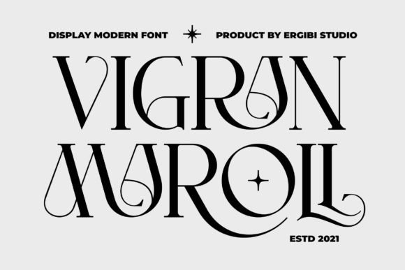 Vigrand Maroll: The Perfect Display Font for Modern Editorial Design